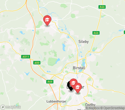 Closest campuses from Albion Court