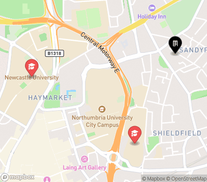 Closest campuses from Urban Study Jesmond