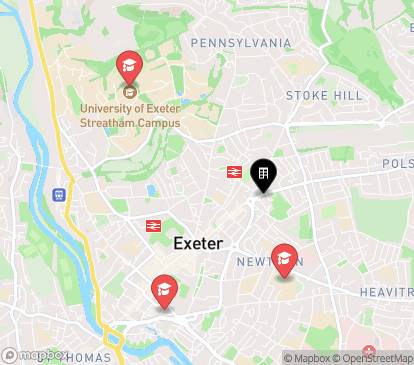 Closest campuses from Trust House