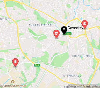 Closest campuses from Julian Court