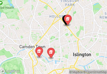 Closest campuses from Chapter Highbury II