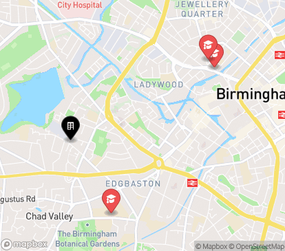Closest campuses from Bywater House