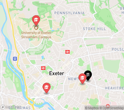 Closest campuses from Atlas House