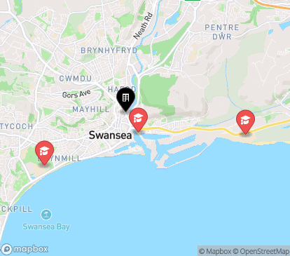 Closest campuses from St David's