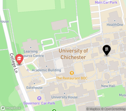 Closest campuses from Loxwood Hall