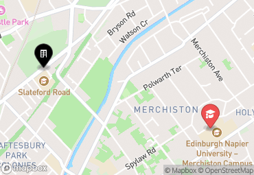 Closest campuses from Slateford Road
