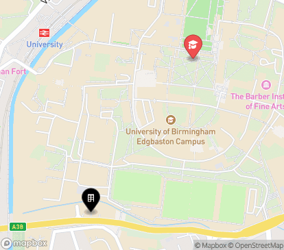 Closest campuses from Bournbrook