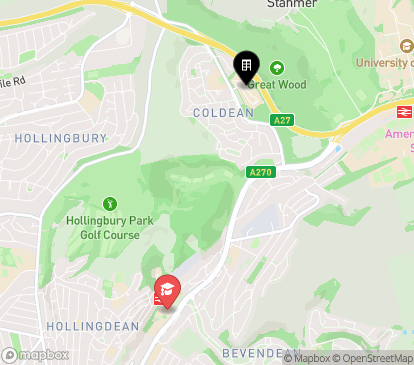 Closest campuses from Hillside - Varley Park