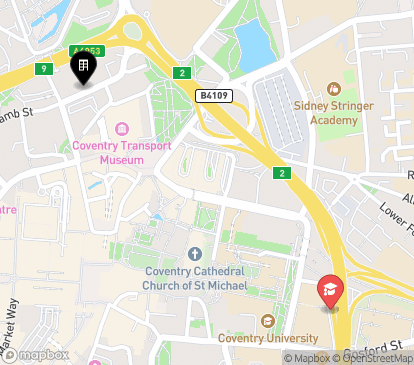 Closest campuses from Bishop Gate