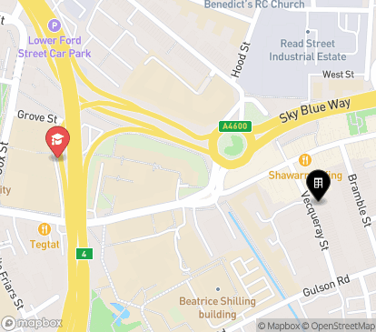 Closest campuses from Parish Rooms