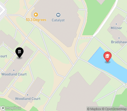 Closest campuses from Woodland Court