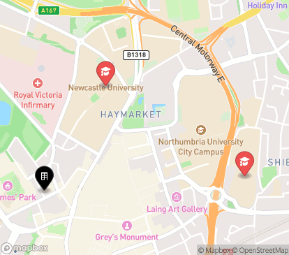 Closest campuses from Albion House