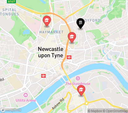 Closest campuses from Barker House