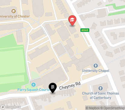 Closest campuses from Cheyney Road