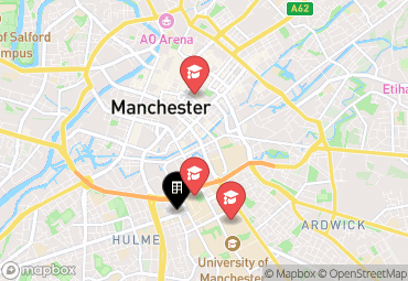 Closest campuses from Cavendish Place