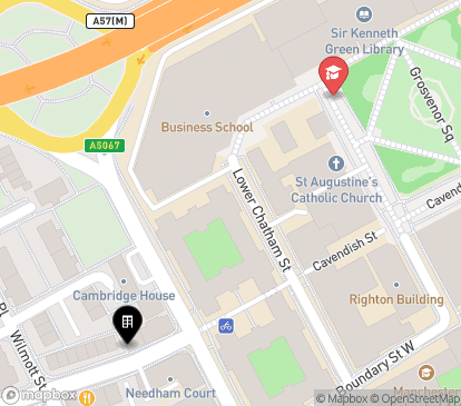 Closest campuses from Needham Court