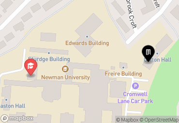 Closest campuses from Cofton Hall