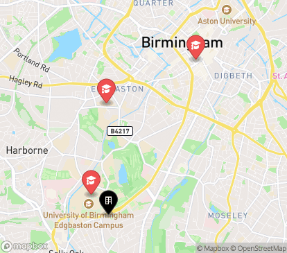 Closest campuses from Athena Studios