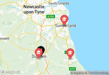 Closest campuses from Elvet Studios