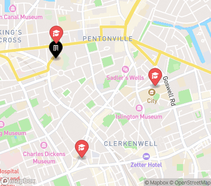 Closest campuses from Elizabeth Croll House