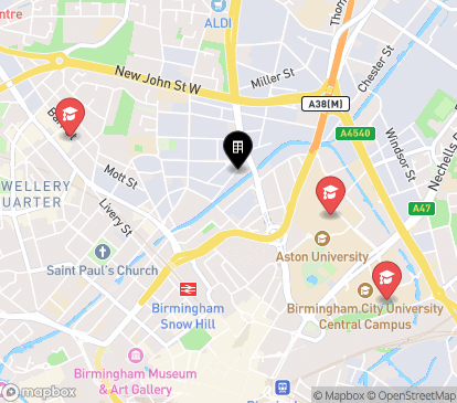 Closest campuses from Globe Works