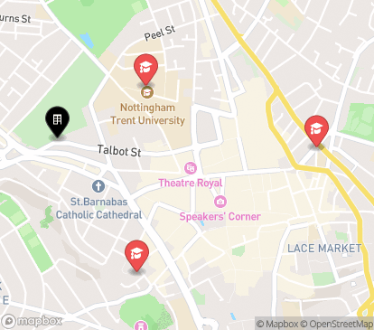 Closest campuses from Talbot Studios