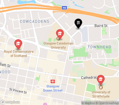 Closest campuses from Canvas Glasgow