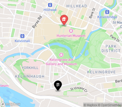 Closest campuses from Kelvinhaugh Gate