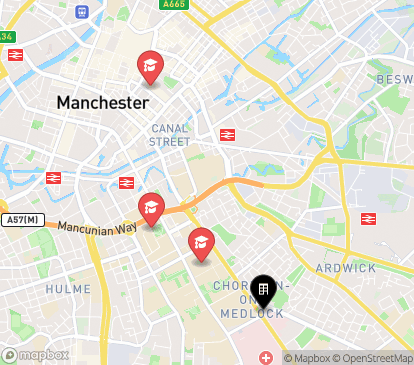 Closest campuses from Grafton Street