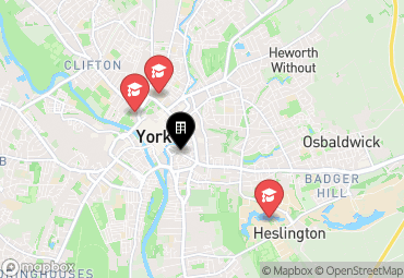 Closest campuses from Student Castle York