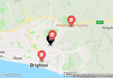 Closest campuses from Student Castle Brighton
