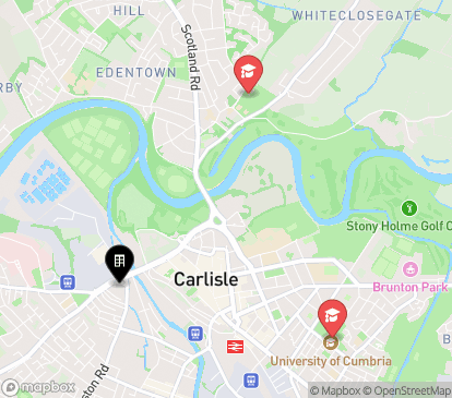 Closest campuses from Carlisle