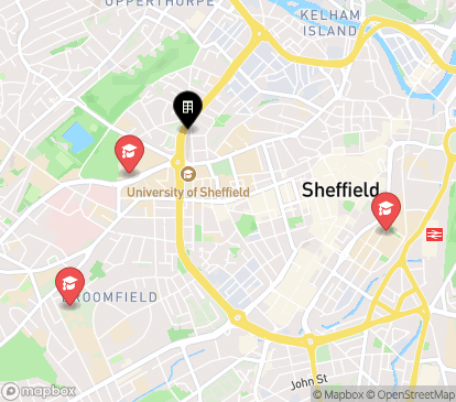 Closest campuses from iQ Knight House