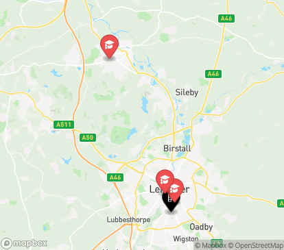 Closest campuses from Hops House