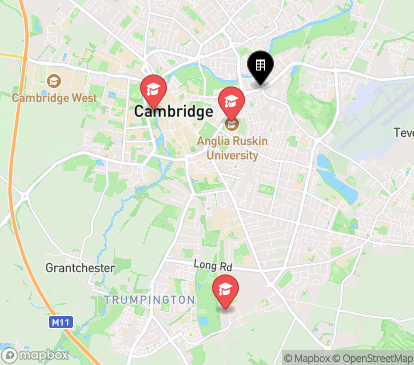 Closest campuses from Anglia House
