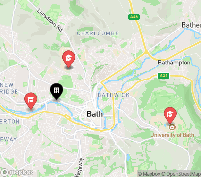 Closest campuses from Avon Studios