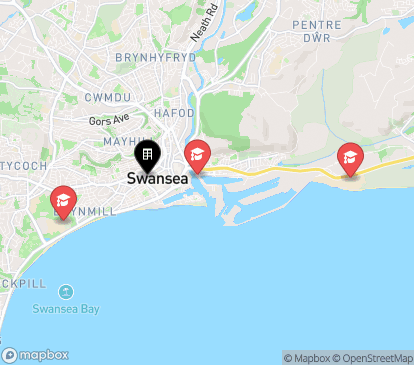 Closest campuses from Coppergate