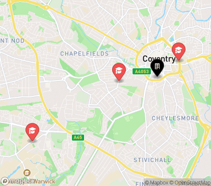 Closest campuses from Trinity View