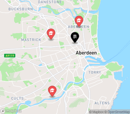 Closest campuses from The Combworks