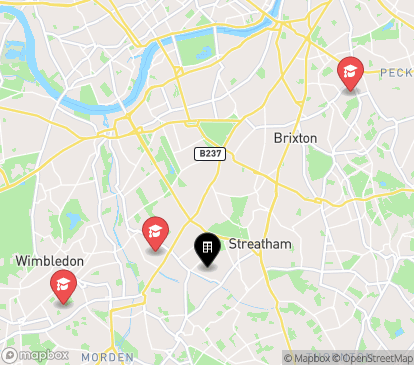 Closest campuses from Cedar Hall