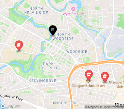Closest campuses from Woodside House