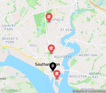 Closest campuses from Queens Gate