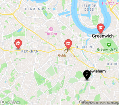 Closest campuses from Yara Lewisham