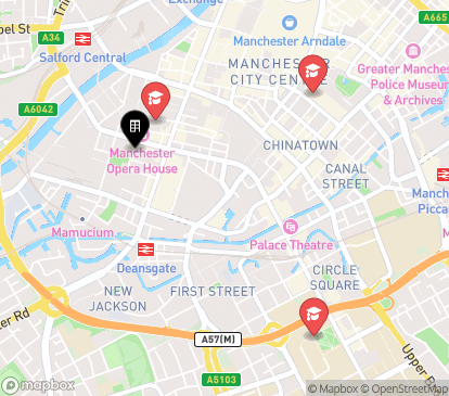 Closest campuses from Artillery House