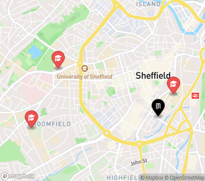 Closest campuses from Exchange Works