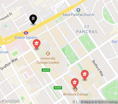 Closest campuses from iQ Bloomsbury