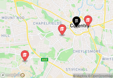Closest campuses from Market Way