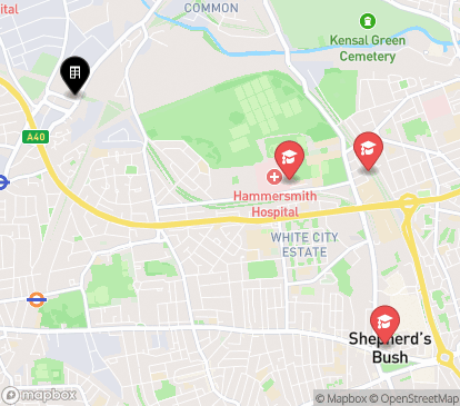 Closest campuses from Chapter Ealing