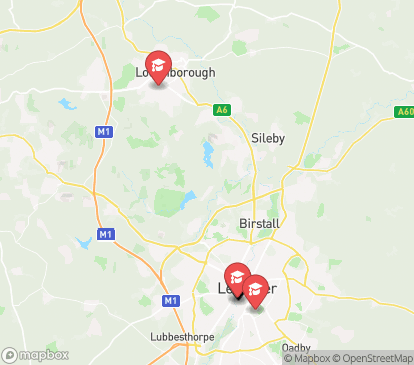 Closest campuses from The Zip Building