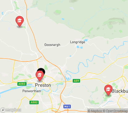 Closest campuses from Canterbury Hall